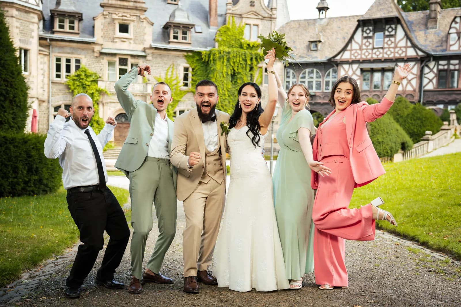 Emotionaler Moment bei einer Hochzeit in Hessen
